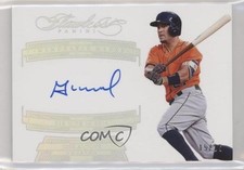 2017 Panini Flawless Memorable Marks 15/25 Jose Altuve #MM-JA Auto 6fs