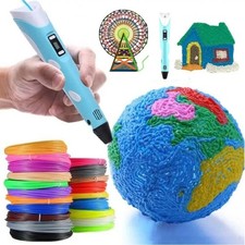 Pluma de impresión 3D arte impresora conjunto PLA filamento dibujo impresión para niños adultos crear