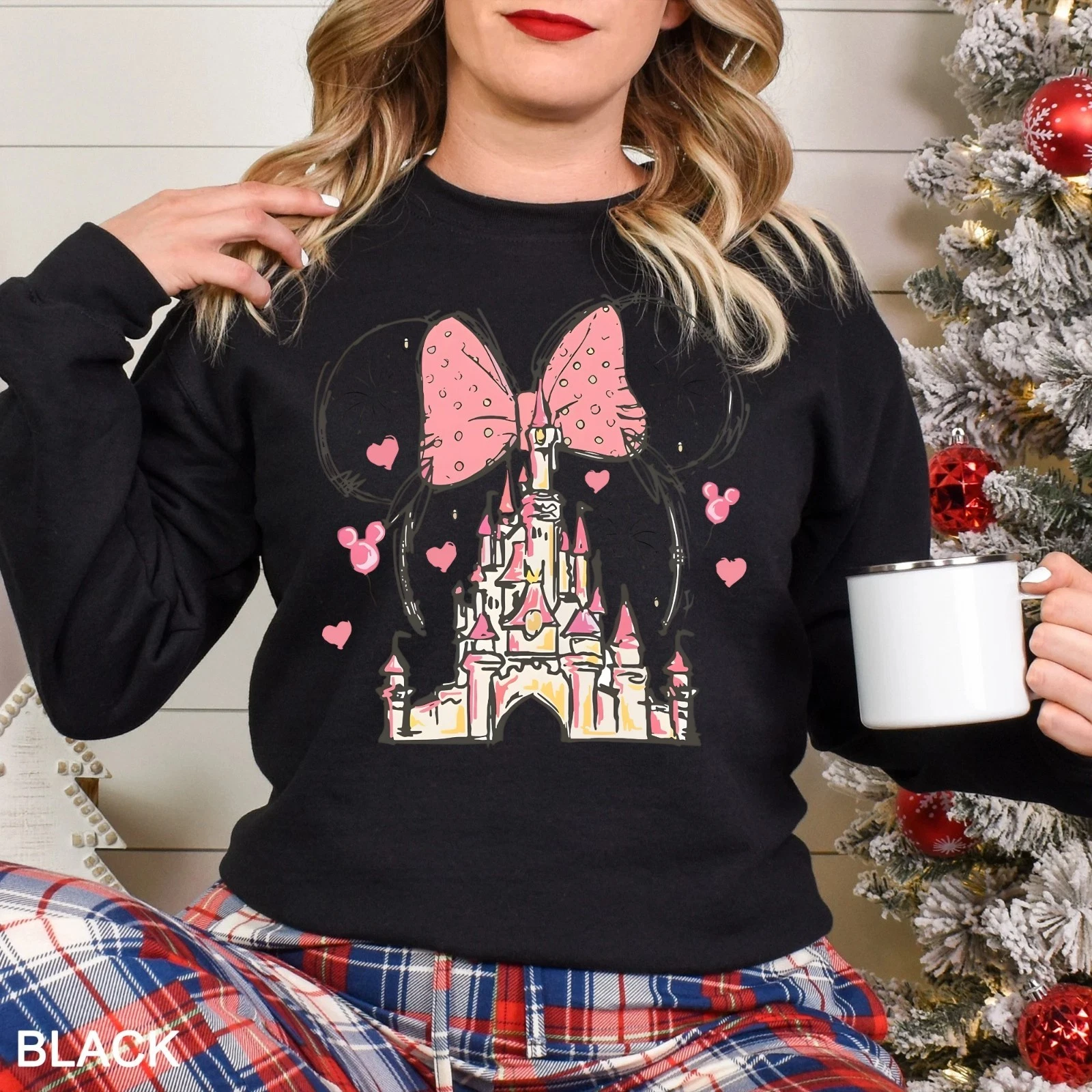 Disney Castle Minnie Sweatshirt