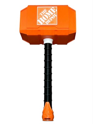 Home Depot Thor Hammer   Life-Size 3D Printed Display Prop | DIY Gift Décor