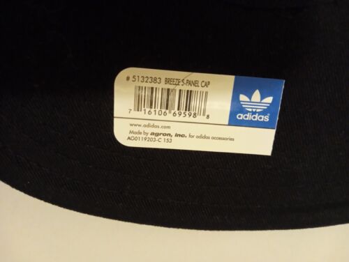 new Adidas Strapback BREEZE 5-Panel Hat Cap Adjustable - Picture 3 of 4