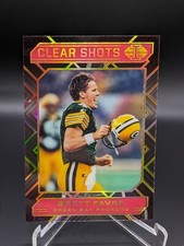 2020 Panini Illusions Football Clear Shots Pink Brett Favre #/399 Packers HOF