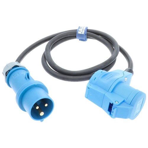 Tambor de cable de camping CEE H07RN-F 3G 2,5 mm 25 m 230 V Womo caravana jardín barco - Imagen 5 de 52