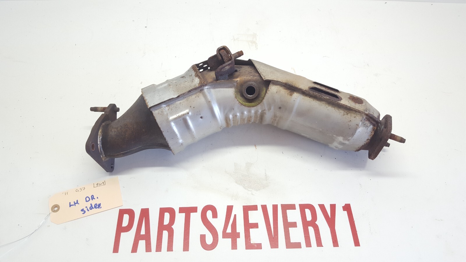 0913 INFINITI G37 370Z LH DRIVER SIDE CAT CATALYTIC CONVERTER EXHAUST