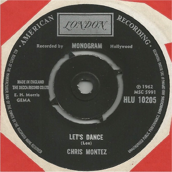 Chris Montez Let's Dance / Some Kinda Fun Vinilo Solo G2049352 eBay