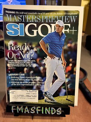 B2 2017 JORDAN SPIETH AUGUSTA MASTERS SI GOLF Sports Illustrated 