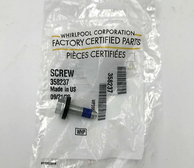 OEM Whirlpool Washer Washing Machine Agitator Bolt WP358237 358237  