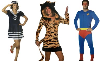 Damen / Herren Kostüme Fasching Karneval große Auswahl Gr. S/M/L/XL Neuware