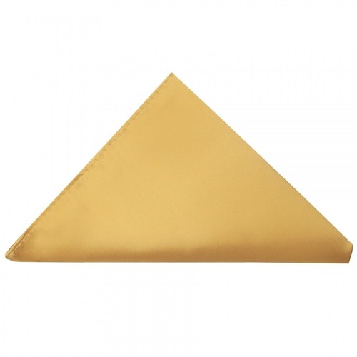 Pre Tied Caramel Satin Boys Bow Tie and Pocket Square Set Age 4-7 Wedding Prom - Picture 4 of 4