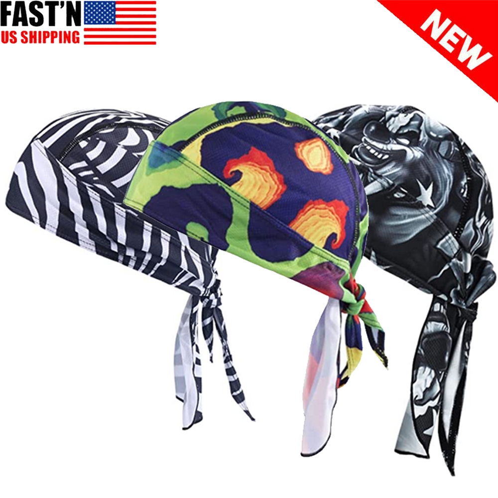 Durag Du-rag Cooling Skull Cap Doo Do Rag Wrap Sweat Wicking Hat Durag Du-rag Cooling Skull Cap Doo Do Rag Wrap Sweat Wicking Hat