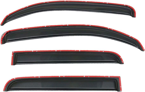 Visières De Vitre In-Channel Pour Chevrolet HHR Berline 2006-2011 - Fumé - Lot De 4