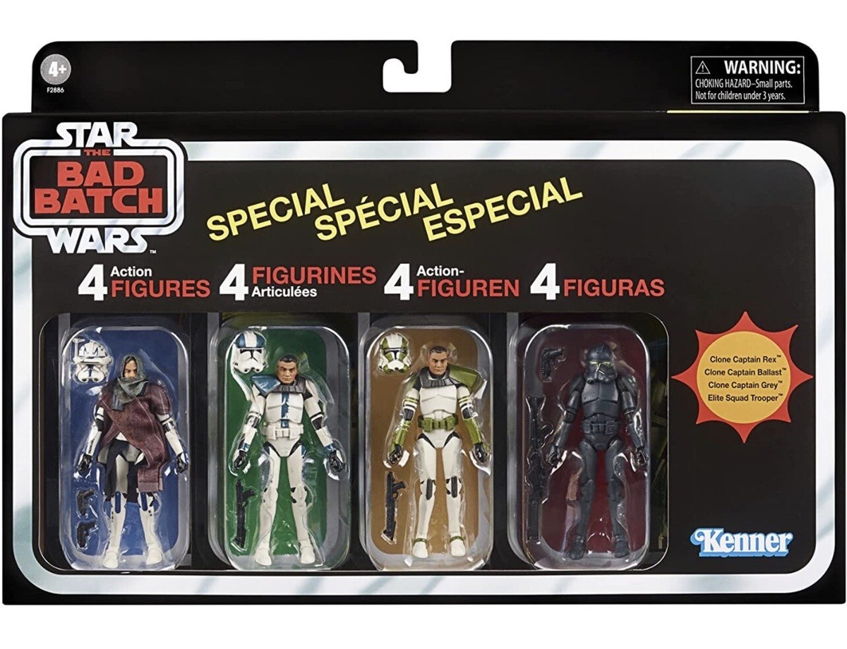 Star Wars Vintage Collection 3.75 Clone Wars The Bad Batch Amazon 