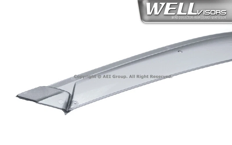 WELLvisors for Mitsubishi Montero Sport 00-04 Side Heavy Duty Window Deflectors - Image 3 of 4