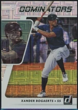 2021 Donruss Xander Bogaerts Dominators Insert Vector Parallel Red Sox Padres