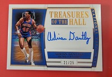 21/25   2019-20 TREASURES of the HALL ADRIAN DANTLEY auto ON CARD HOF SIGNATURE