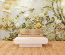 3D Natural Carving 39479NA Wallpaper Wall Murals Removable Wallpaper Fay
