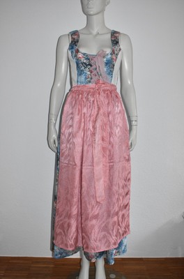 STOCKERPOINT    Edles Dirndl inkl. Schürze Leinen Seide Größe 38