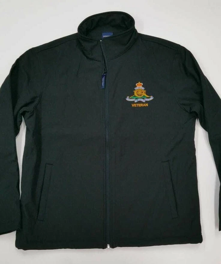 ROYAL ARTILLERY SOFT SHELL JACKET UC612 - XS UP TO 6XL - 3 COLOURS