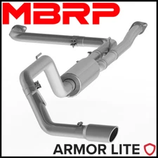 MBRP S5408AL Armor Lite 3" Cat-Back Exhaust FITS 2016-2020 Nissan Titan XD 5.6L