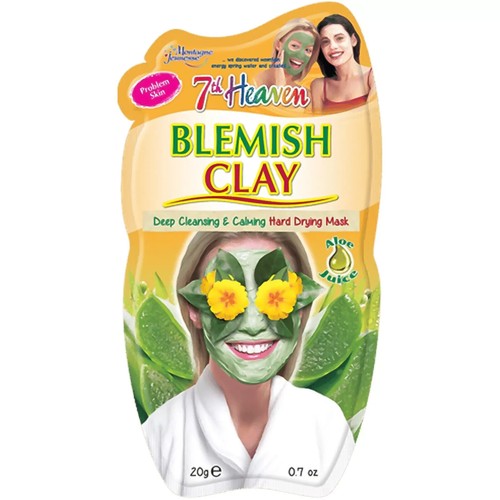 7TH HEAVEN Blemish Clay Deep Cleansing & Calming Mask For Clean Complexion 20g - Picture 2 of 5