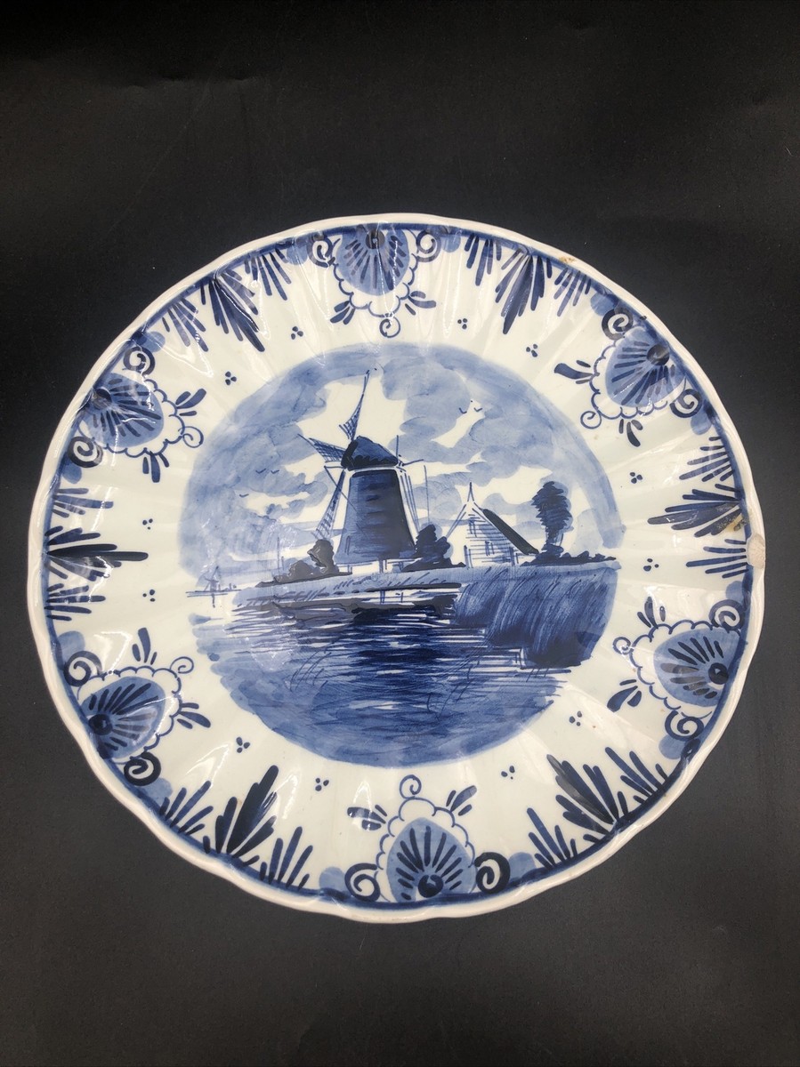 Grand plat à suspendre Delfts Blauw | Selency