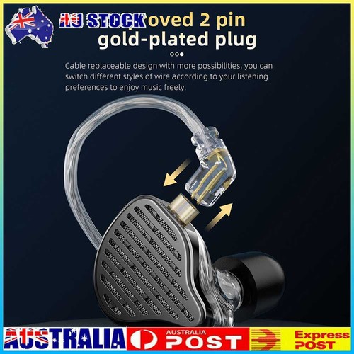 KZ PR2 InEar Earphone Planar Driver HIFI Headphones Wired Earbuds