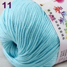 Sale 1BallsX50gr Baby Rugs Cashmere Silk Wool hand knitting Crochet Yarn 11