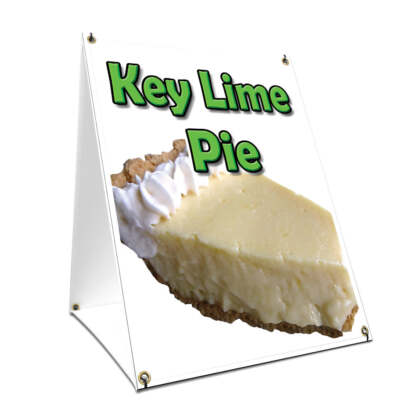 Key Lime Pie Yard Sign & Stake outdoor plastic coroplast window
