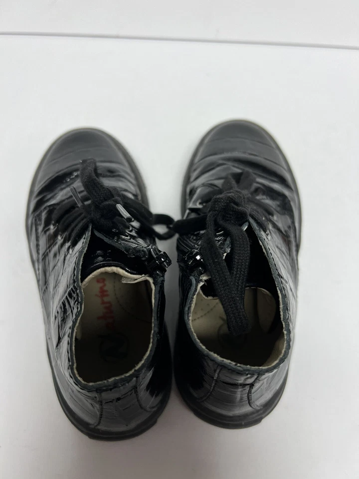 Naturino Kids Hi Top Sneaker Black US12 M EU29 - Image 4 of 4