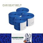 4x 3.6M Blue Strengthen Car Seat Belt Webbing Fabric Racing Car Safety Seat Belt