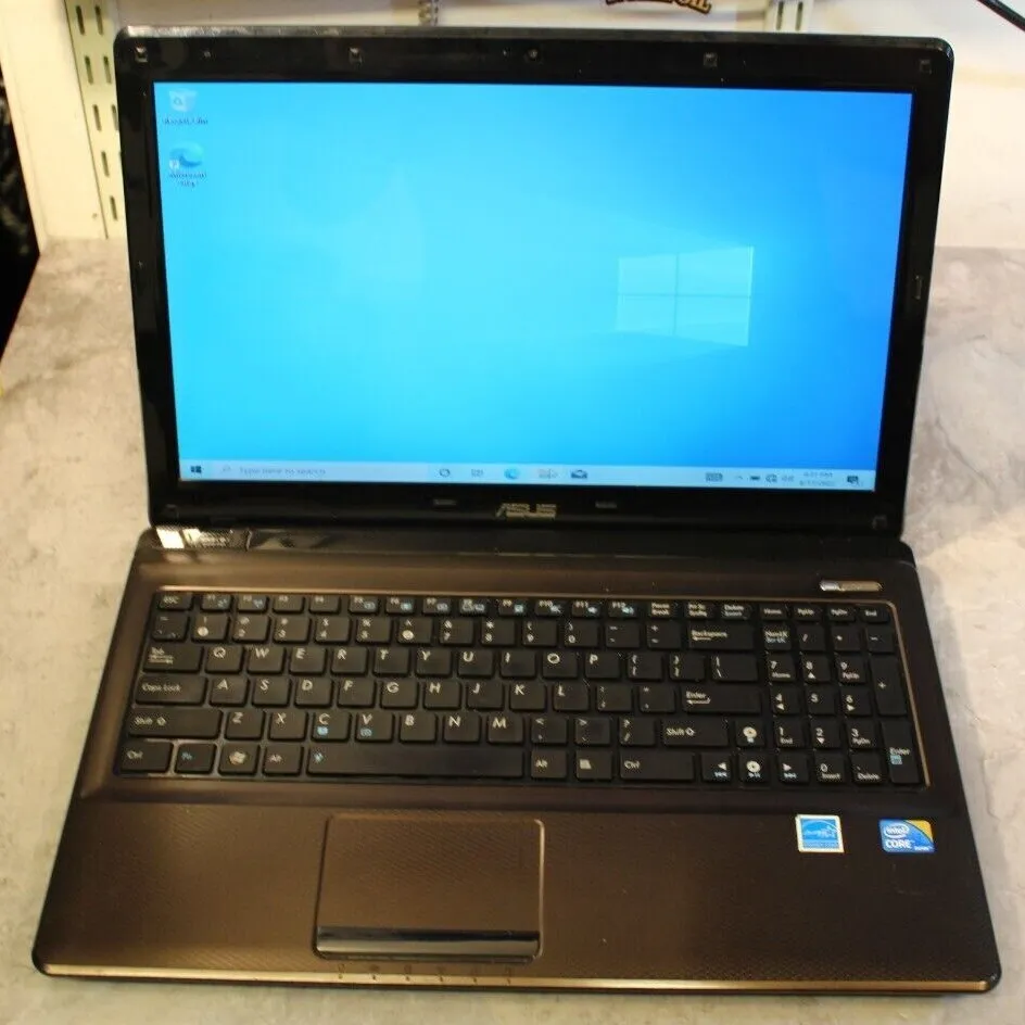 ASUS K52F Laptop 320GB HDD Windows 10 8 GB Ram i3-M370@2.40GHz CPU