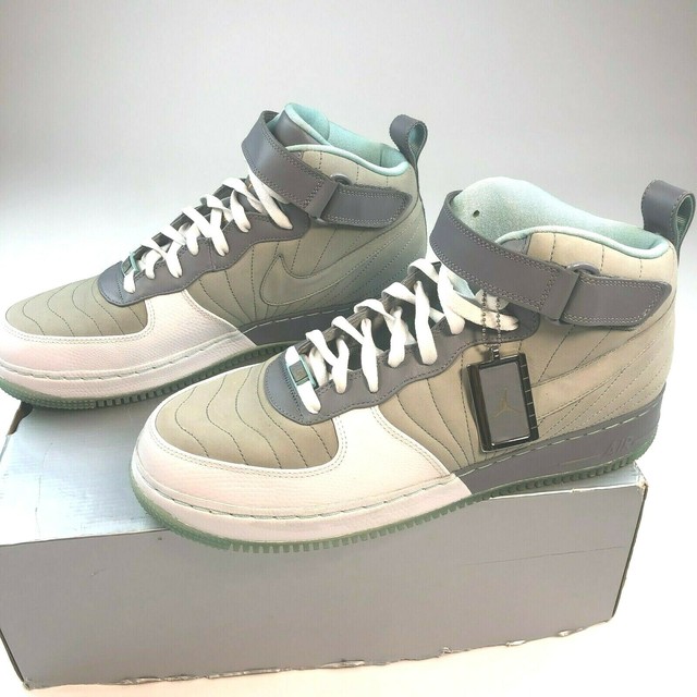 Nike Air Jordan AJF12 LS Fusion Mens 13 AF1 Glacier Ice 318546 071 EUC! Force 1 | eBay