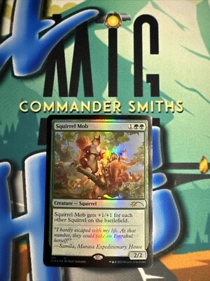Squirrel Mob   FOIL   Secret Lair MTG NM Near Mint (197) Hope You Love Squirrels
