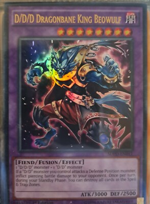 D/D/D Drachenfluch König Beowulf SDPD-DE041 1. Auflage Ultra Rare Yu-Gi-Oh!