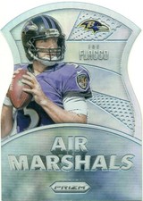 2015 PANINI PRIZM AIR MARSHALS PRIZM REFRACTOR #AM15 JOE FLACCO