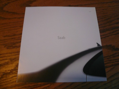 2003 SAAB Sales Brochure Request Booklet with Post Card - 第 1/3 張圖片