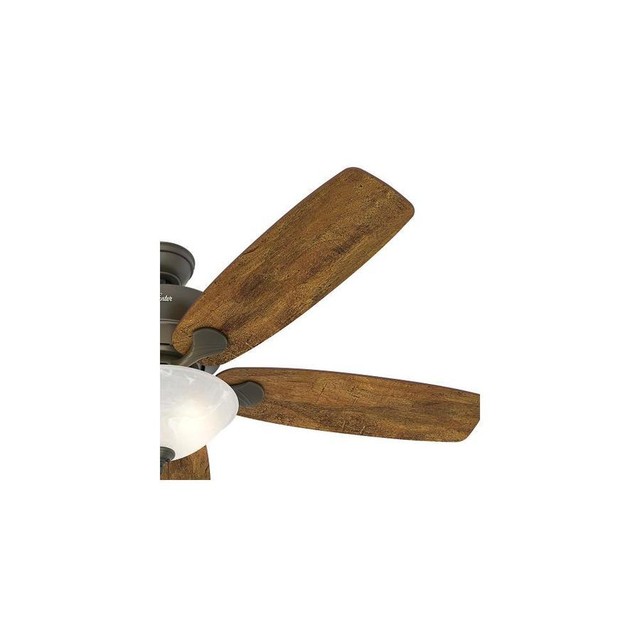 Hunter Regalia 60 In Bronze Downrod Or Flush Mount Ceiling Fan With Hunter Regalia 60 In Bronze Downrod Or Flush Mount Ceiling Fan With Light Kit 54044