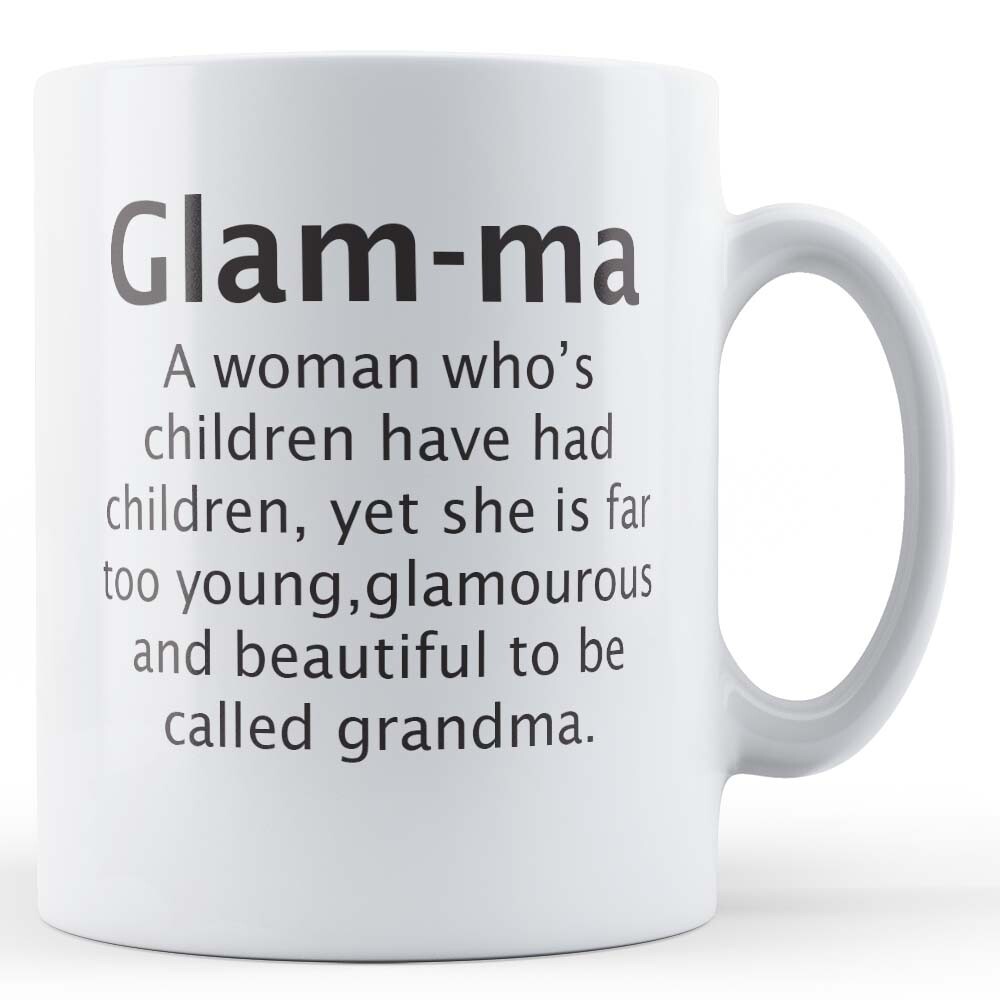 Glam-ma - Mother's Day, Grandma Gift Mug