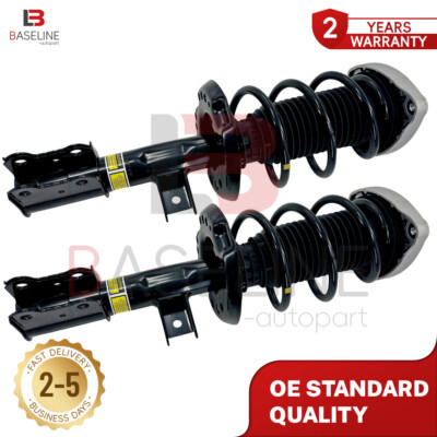 2x Front Shock Struts Assys Fit Mercedes C117 W246 W176 CLA250 A200 A45 AMG 1.6L
