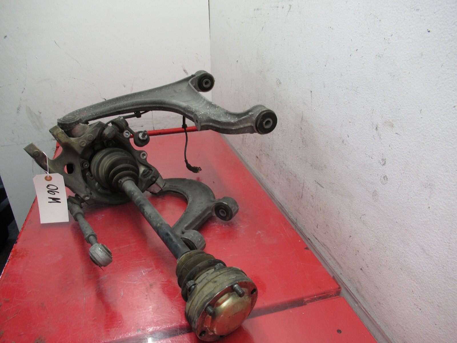 04-08 MASERATI QUATTROPORTE REAR RIGHT SPINDLE ARM AXLE SUSPENSION ASSEMBLY OEM