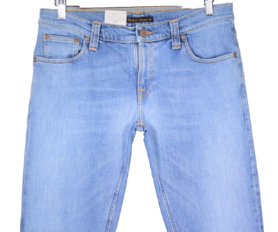 NEW NUDIE JEANS N516 Tight Long John Used light indigo W31 L34