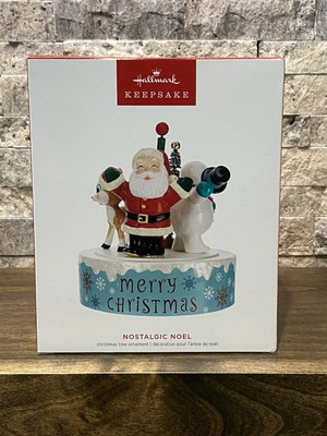 2023 Hallmark Magic Sound & Motion Ornament ~ NOSTALGIC NOEL'' ~ NIB