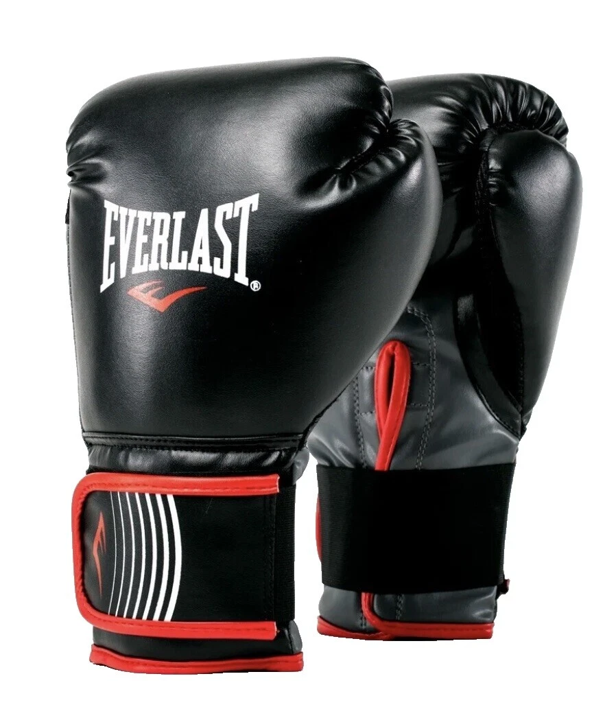Black Everlast Boxing Gloves