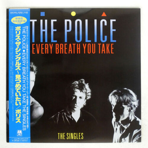 ALBUM VINYLE OBI JAPONAIS POLICE EVERY BREATH YOU TAKE THE SINGLES A&M C28Y3095 - Photo 1/4