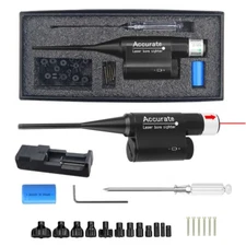 Red Laser Bore Sight kit .177 to 12GA Caliber BoreSighter for Rifles Handgun US