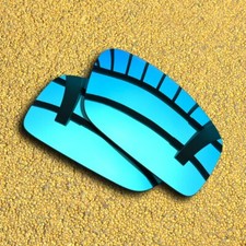 US Polarized Lenses Replacement for-SPY Optic Logan Sunglasses - Ice Blue Mirror