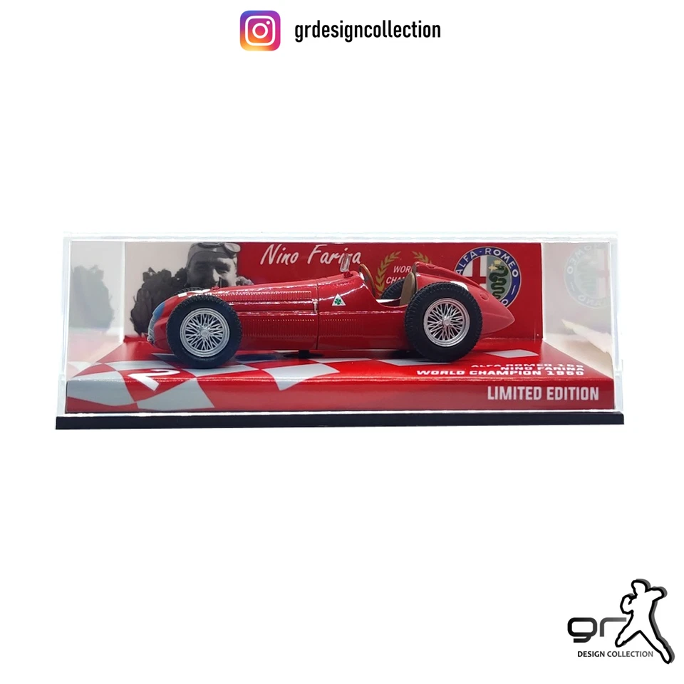 Nino Farina - Alfa Romeo 158 - F1 World Champion 1950 / Altaya - IXO/ 1:43 - Immagine 2 di 4