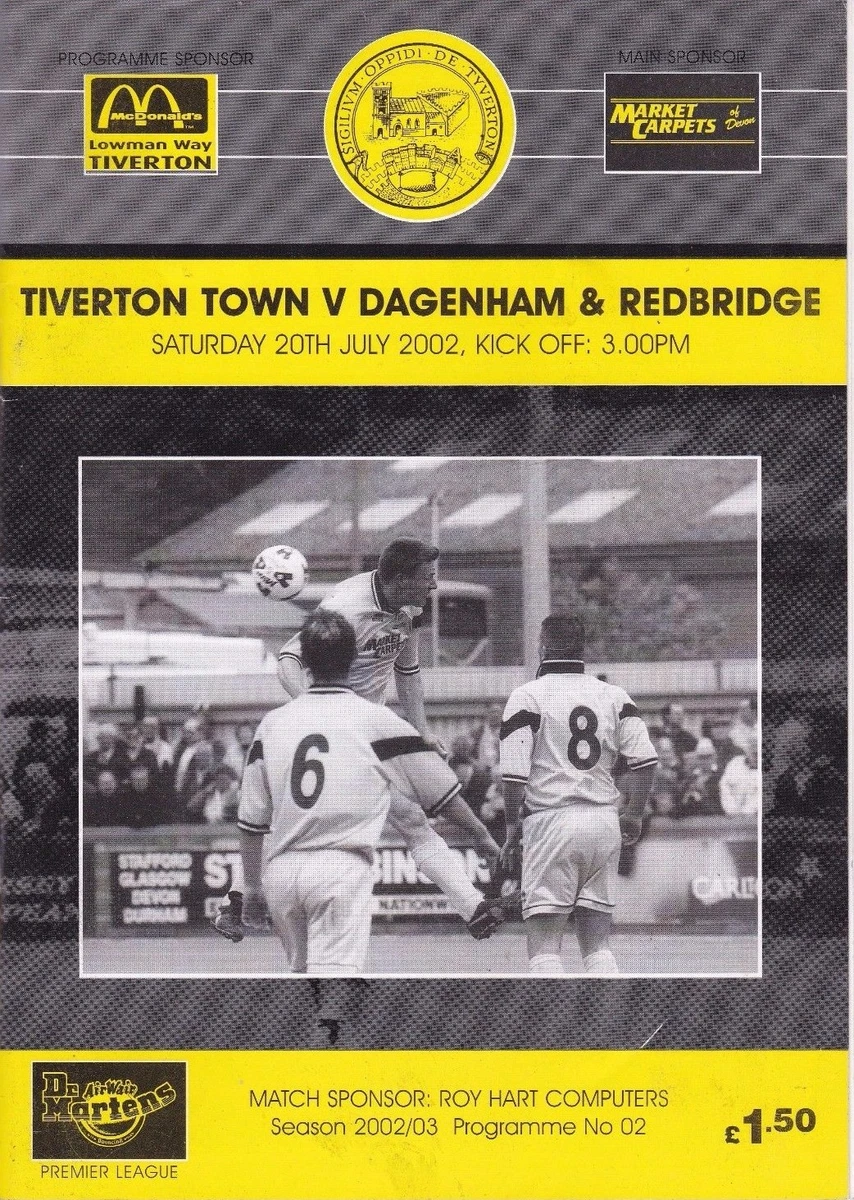 PRE SEASON FRIENDLY  Details for Tiverton Town FC