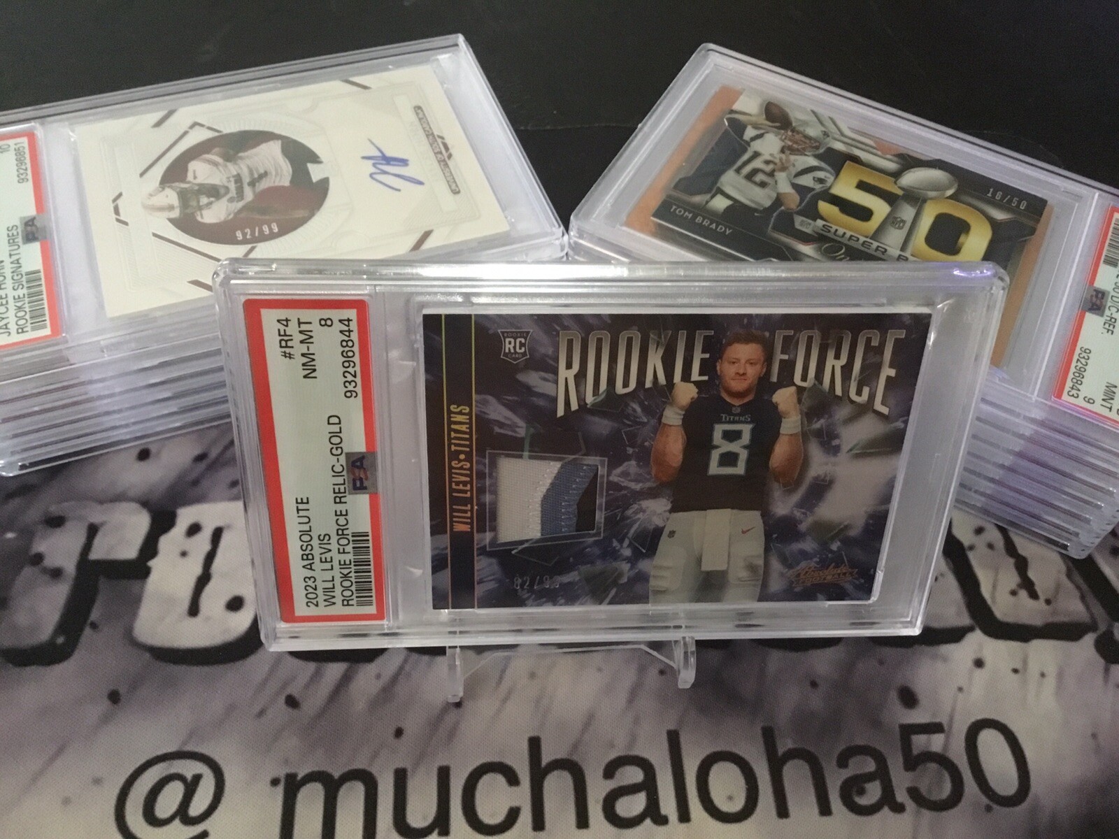 Will Levis Panini Absolute Rookie Force Relic #RF4 Gold