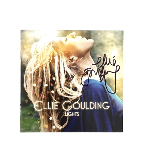 Ellie Goulding Hand Signed Autographed CD Lights Pop Music Guaranteed Authentic